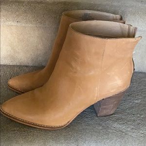 Lucky brand tan booties. Worn a handful of times
